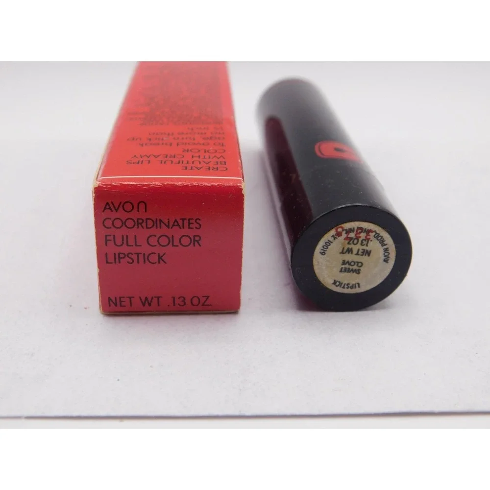 Vintage Avon Coordinates Full Color Lipstick Sweet Clove